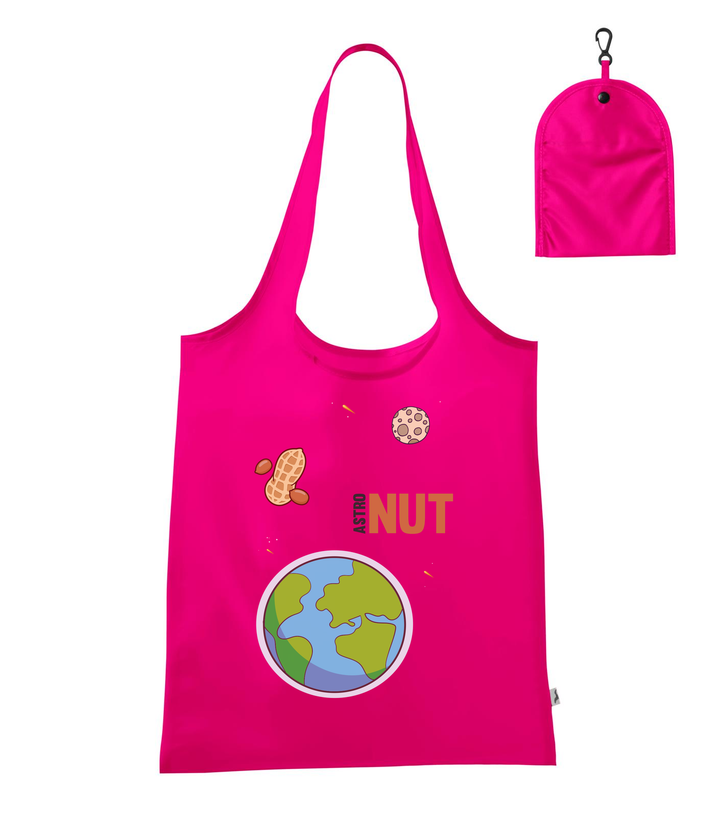 AstroNUT - Bevásárló táska neon rózsaszín