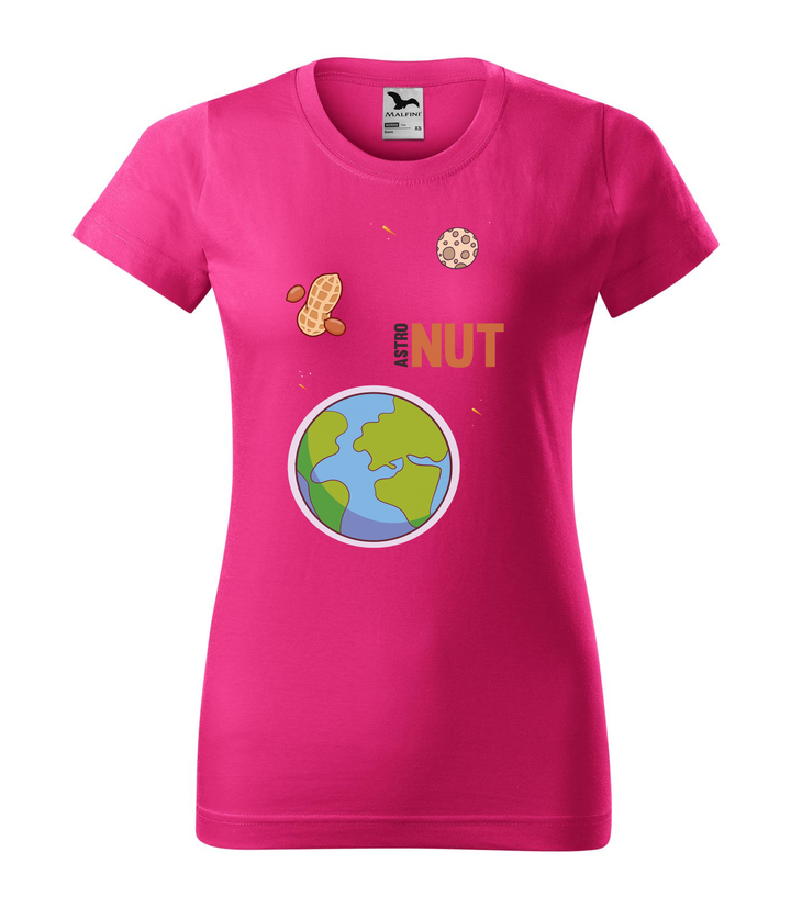 AstroNUT - Női póló bíborszín