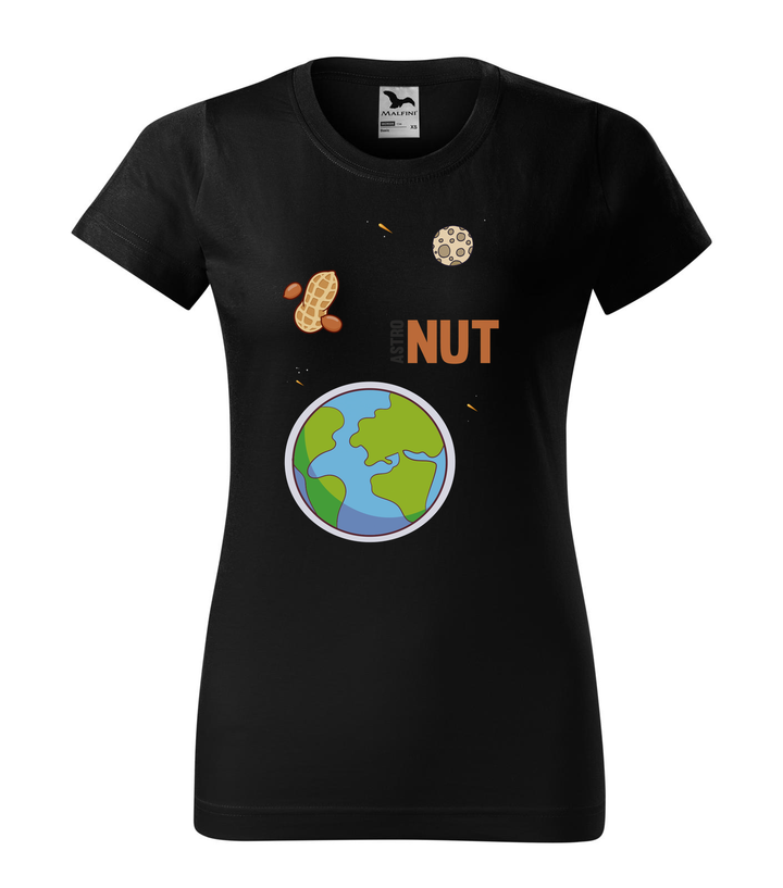 AstroNUT - Női póló fekete