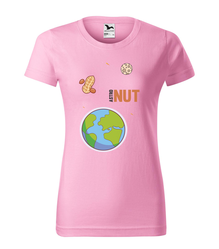 AstroNUT - Női póló rózsaszín