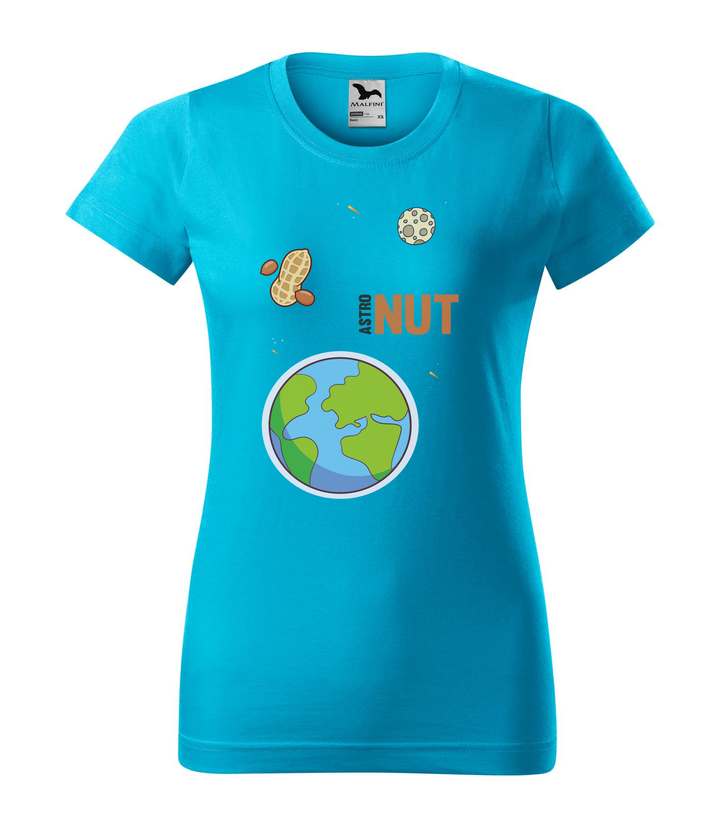 AstroNUT - Női póló türkiz
