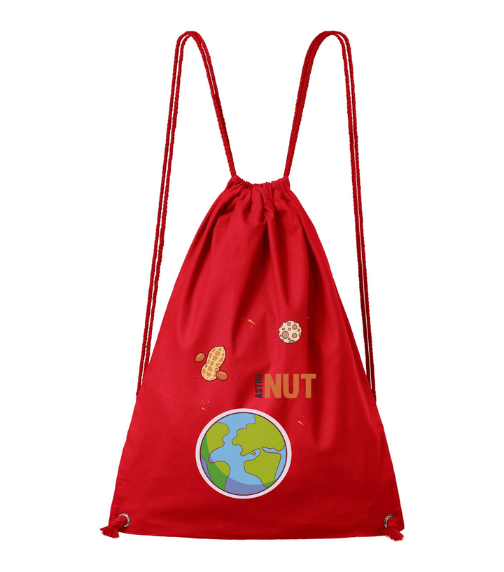 AstroNUT - Pamut hátizsák piros