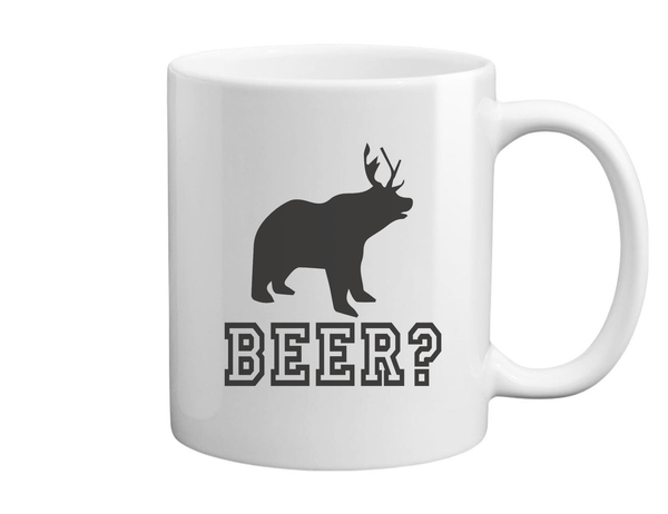 Beer, Deer, Bear? - Bögre fehér