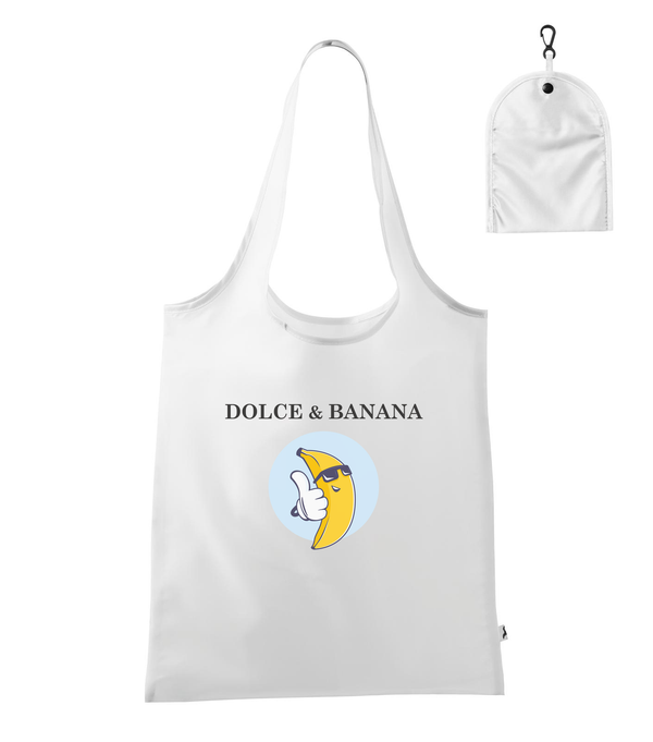 Dolce & Banana - Bevásárló táska fehér