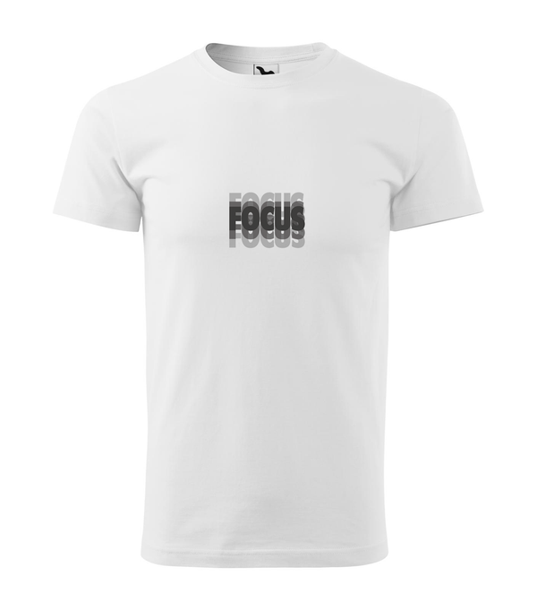 Focus - Férfi póló fehér