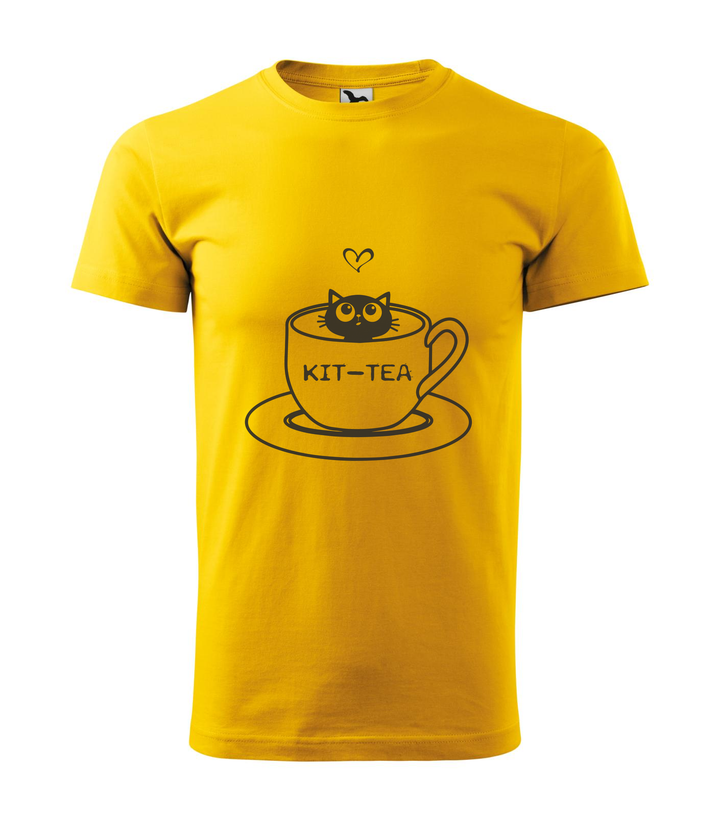 Kit-Tea - Férfi póló sárga