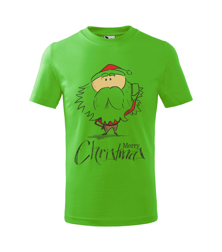 Merry Christmas Santa Claus 3 - Gyerek póló almazöld