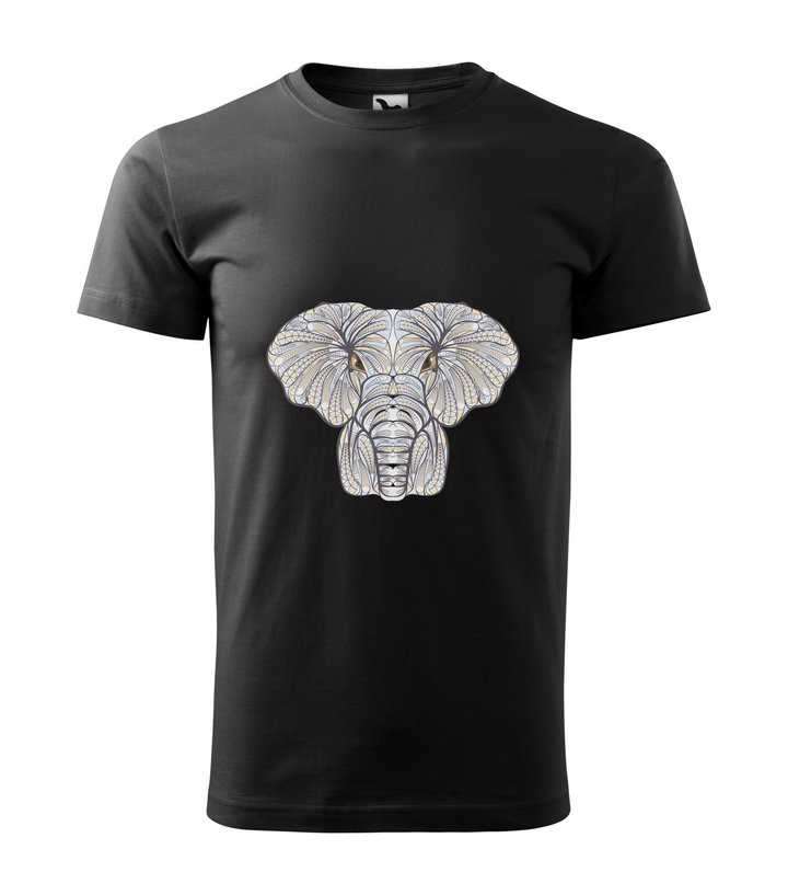 Mitikus elefánt - Férfi póló fekete