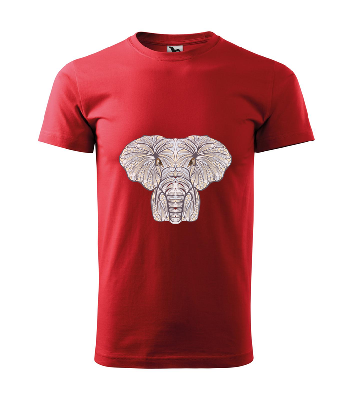 Mitikus elefánt - Férfi póló piros