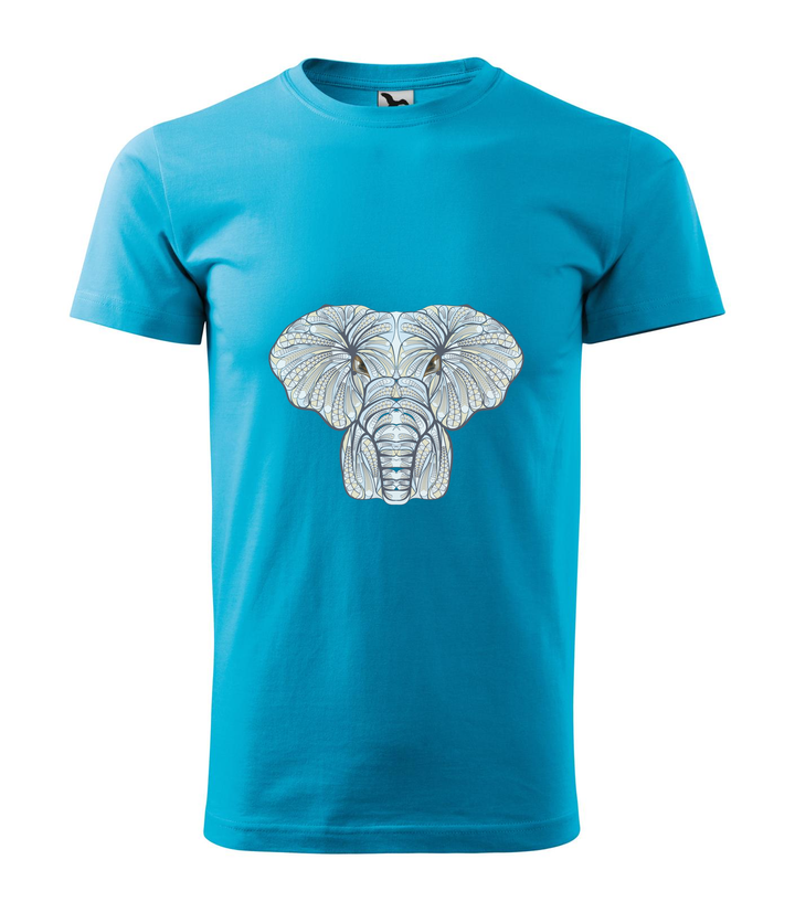 Mitikus elefánt - Férfi póló türkiz
