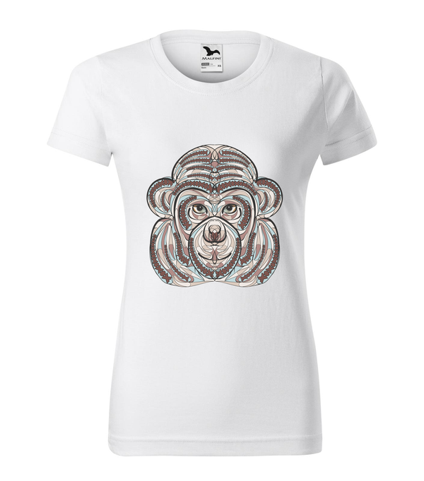 Mitikus majom - Női póló fehér