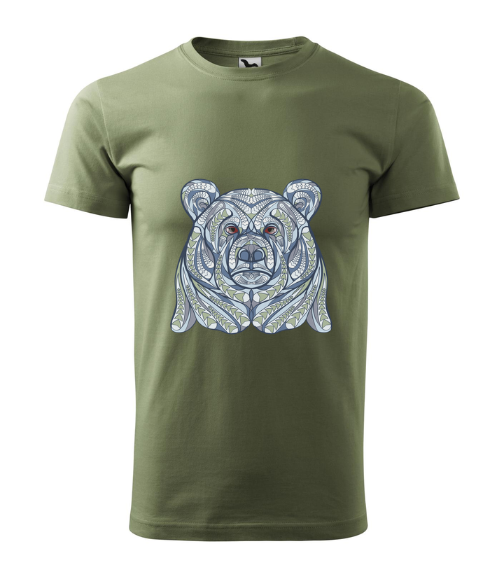 Mitikus medve - Férfi póló khaki