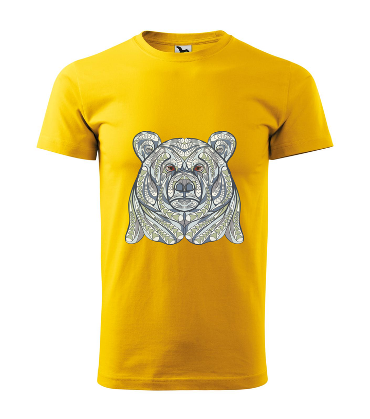 Mitikus medve - Férfi póló sárga