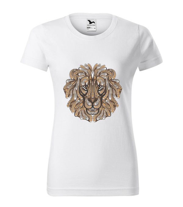 Mitikus oroszlán - Női póló fehér
