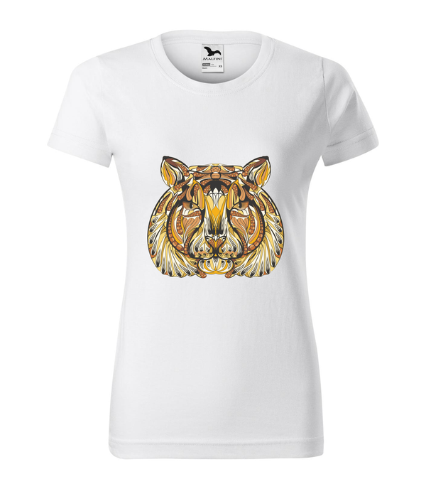 Mitikus tigris - Női póló fehér