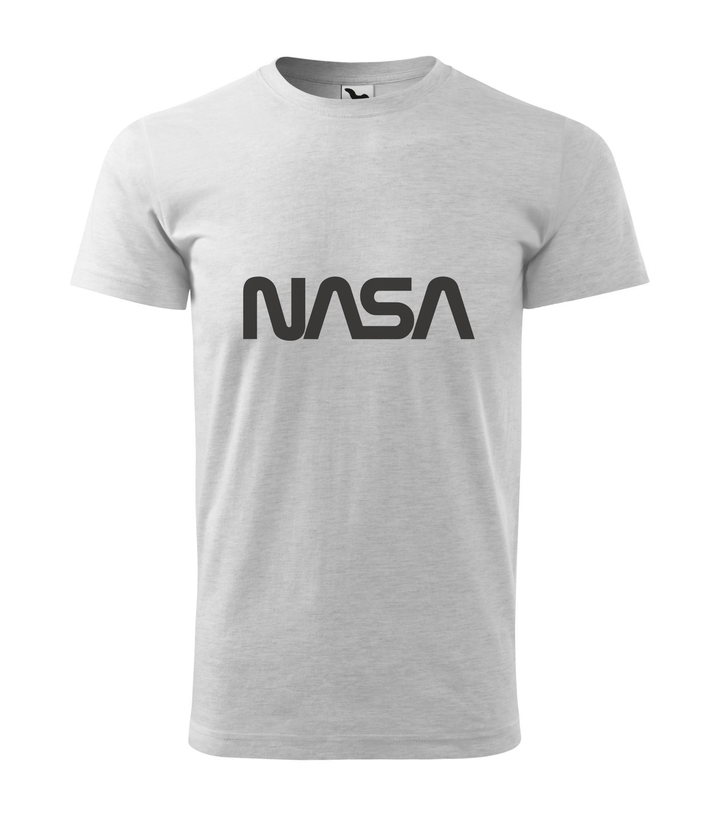NASA - Férfi póló világosszürke