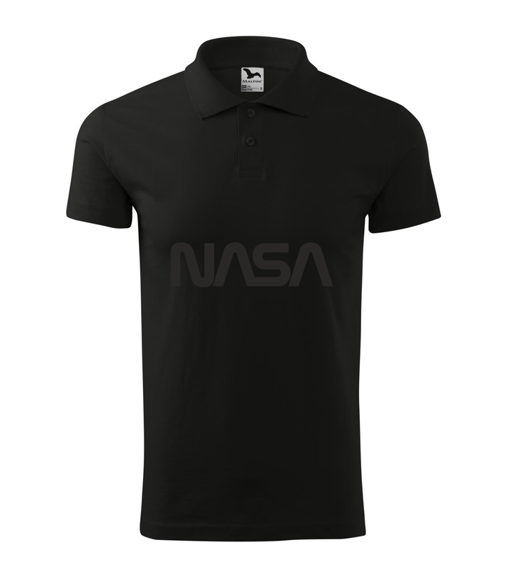 NASA - Galléros férfi póló fekete