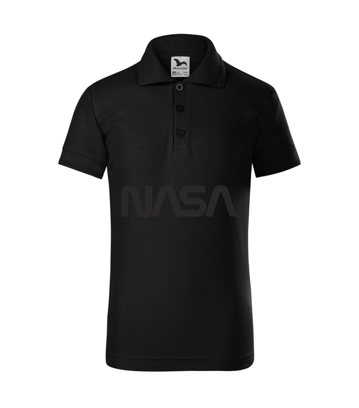 NASA - Galléros gyerek póló fekete
