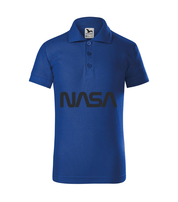 NASA - Galléros gyerek póló királykék