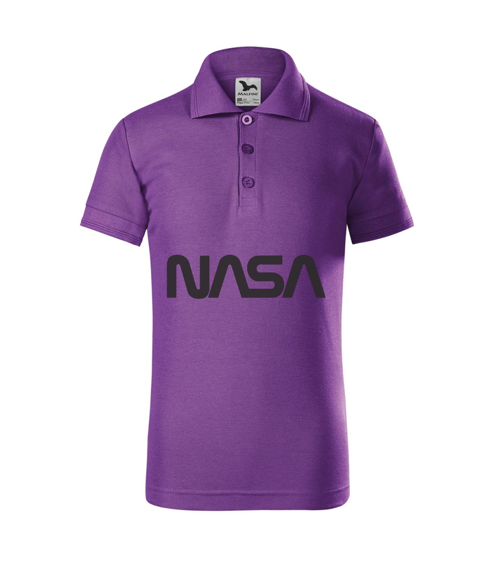 NASA - Galléros gyerek póló lila