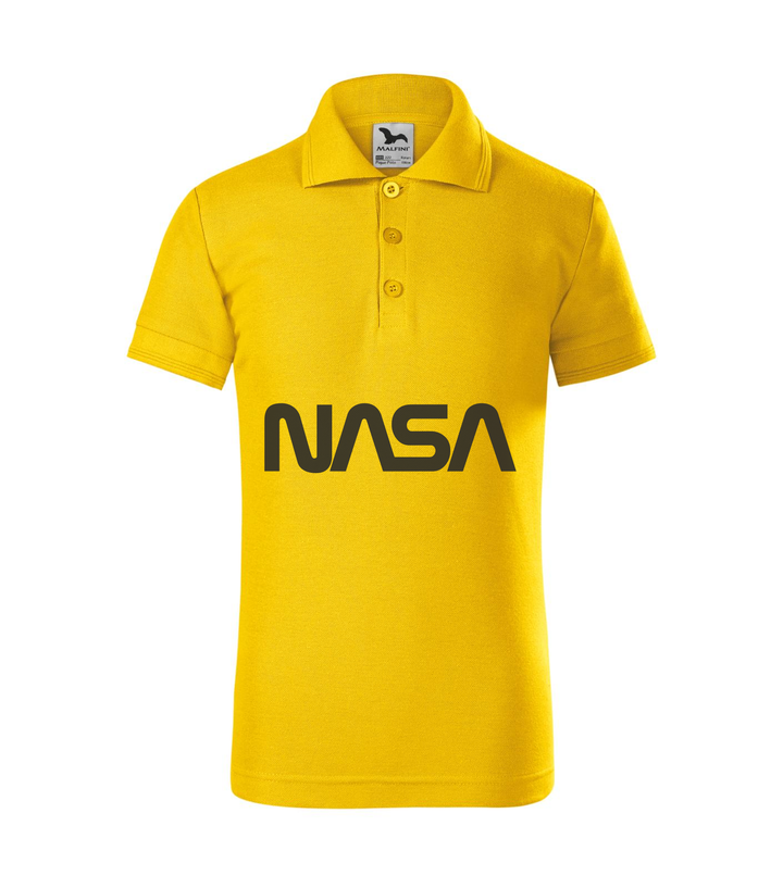 NASA - Galléros gyerek póló sárga