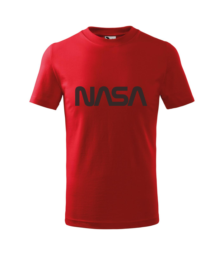 NASA - Gyerek póló piros