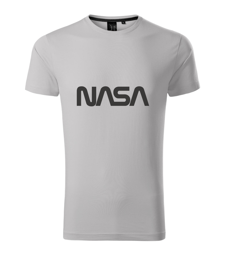 NASA - Prémium férfi póló ezüstszürke
