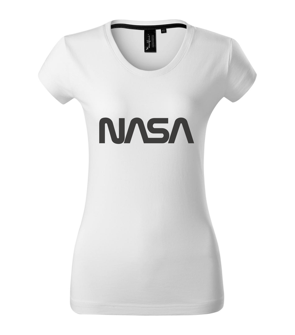 NASA - Prémium női póló fehér