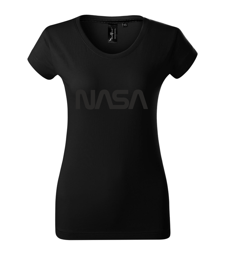 NASA - Prémium női póló fekete