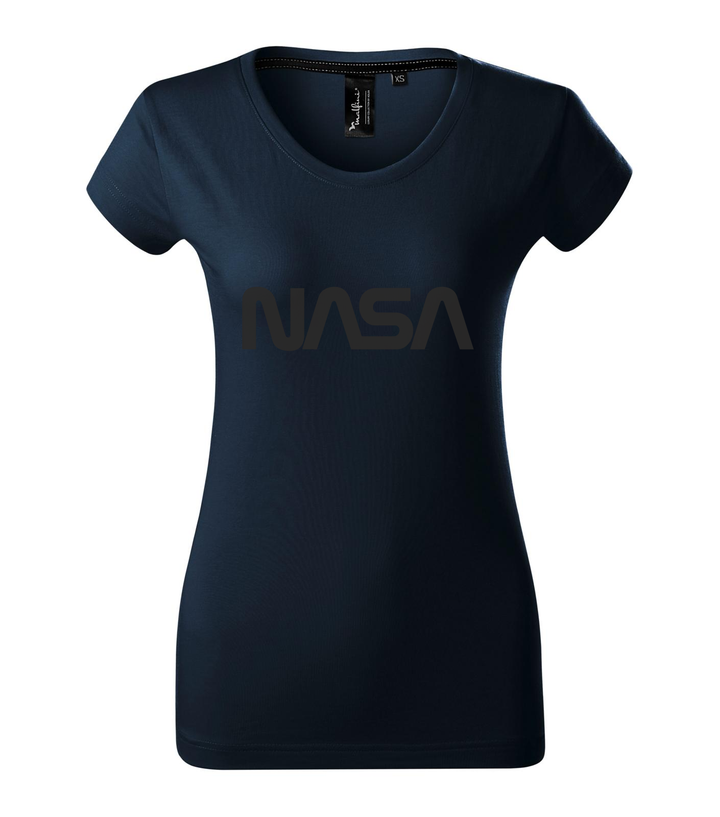 NASA - Prémium női póló tengerészkék