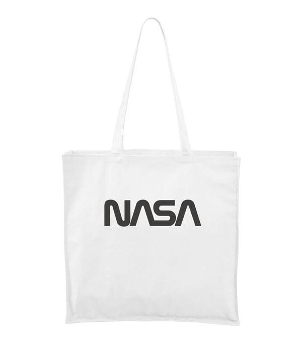 NASA - Vászontáska (43 x 43 cm) fehér