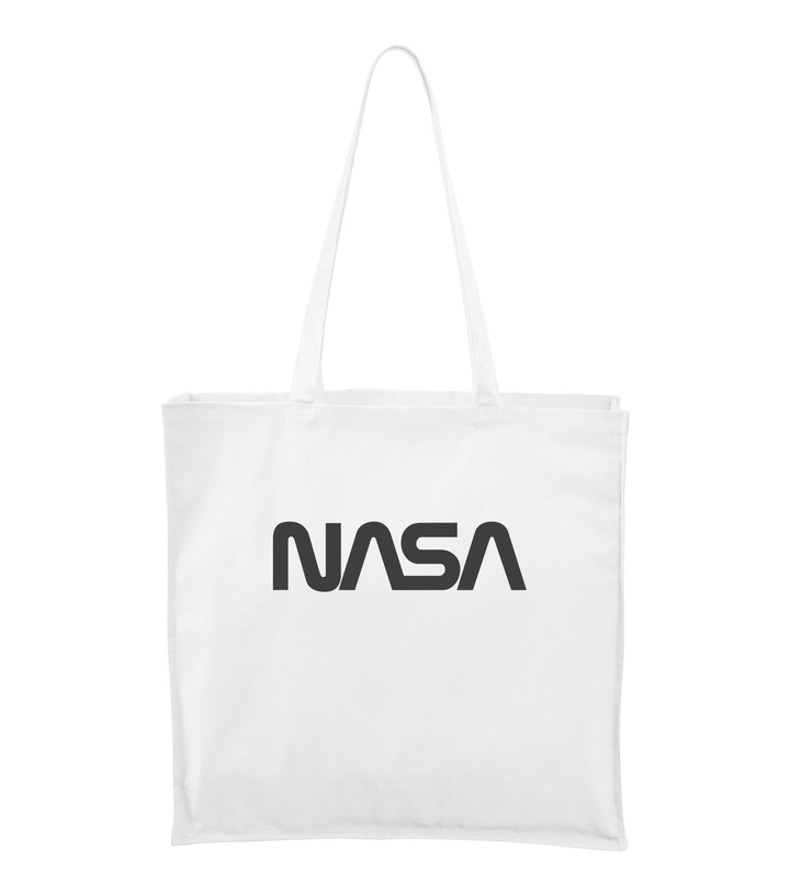 NASA - Vászontáska (43 x 43 cm) fehér