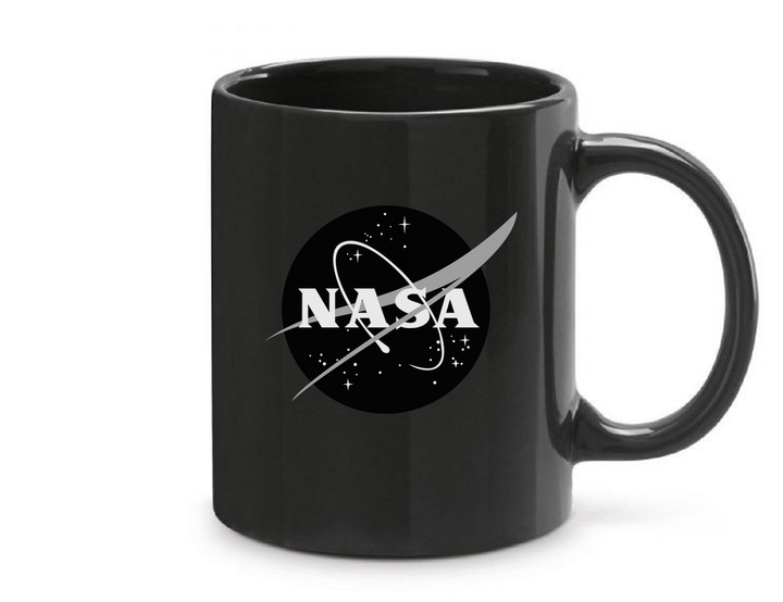 NASA logo 1 - Bögre fekete