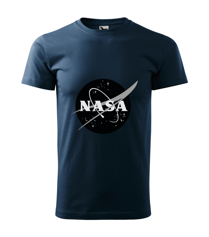 NASA logo 1 - Férfi póló tengerészkék