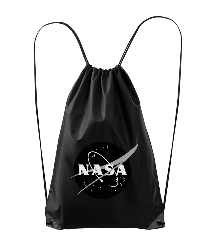 NASA logo 1 - Hátizsák fekete