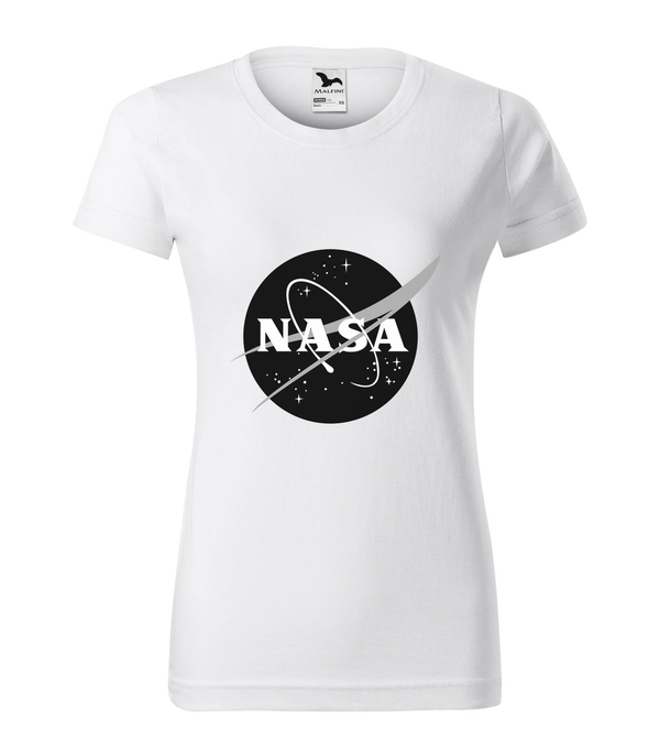 NASA logo 1 - Női póló fehér