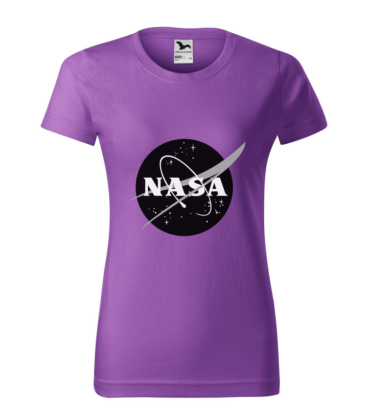 NASA logo 1 - Női póló lila