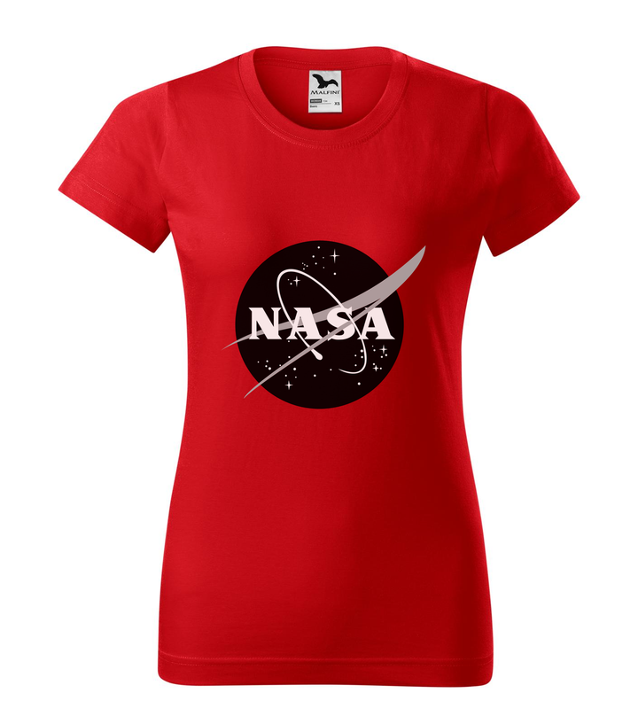 NASA logo 1 - Női póló piros