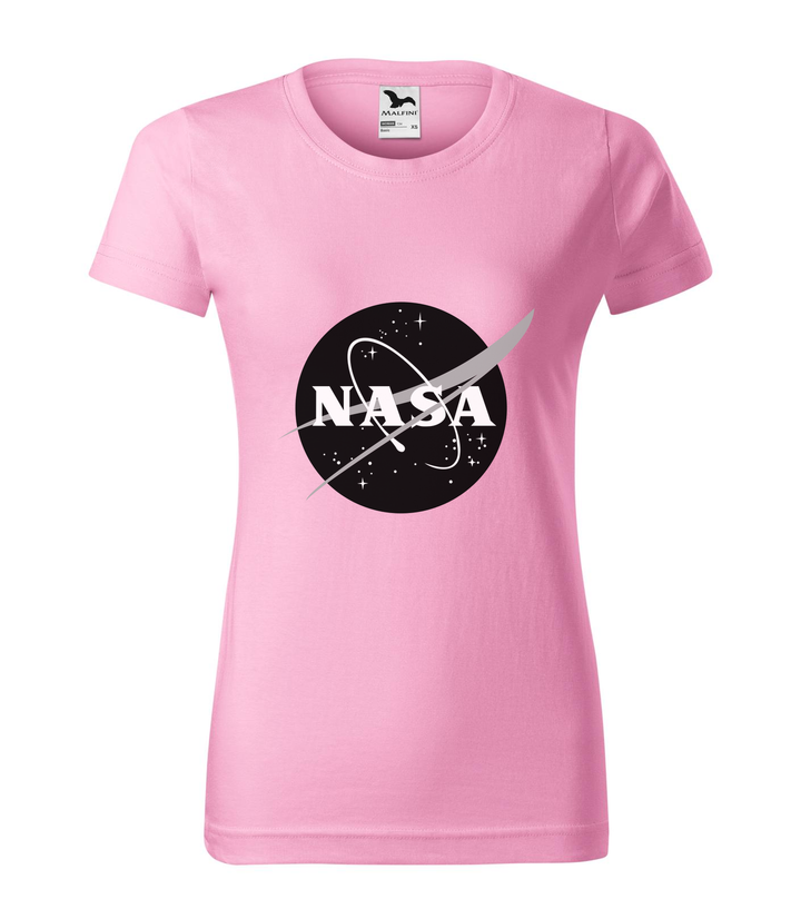 NASA logo 1 - Női póló rózsaszín