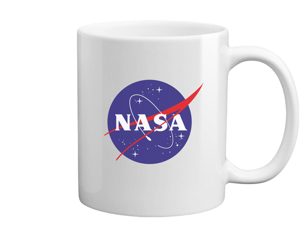 NASA logo 2 - Bögre fehér