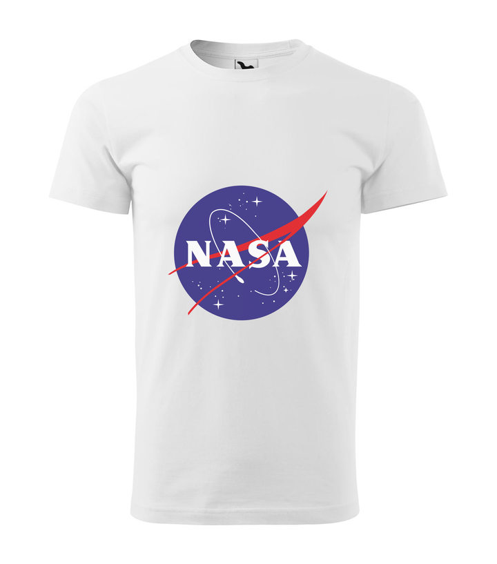 NASA logo 2 - Férfi póló fehér