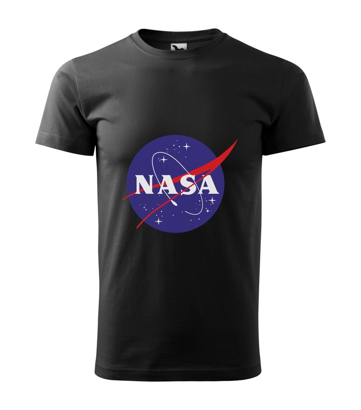NASA logo 2 - Férfi póló fekete