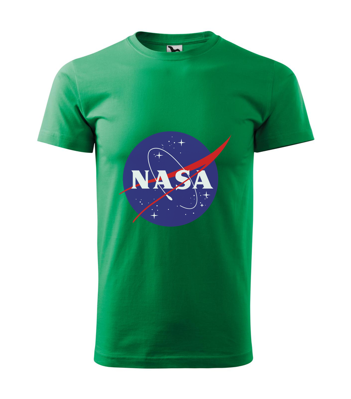 NASA logo 2 - Férfi póló fűzöld