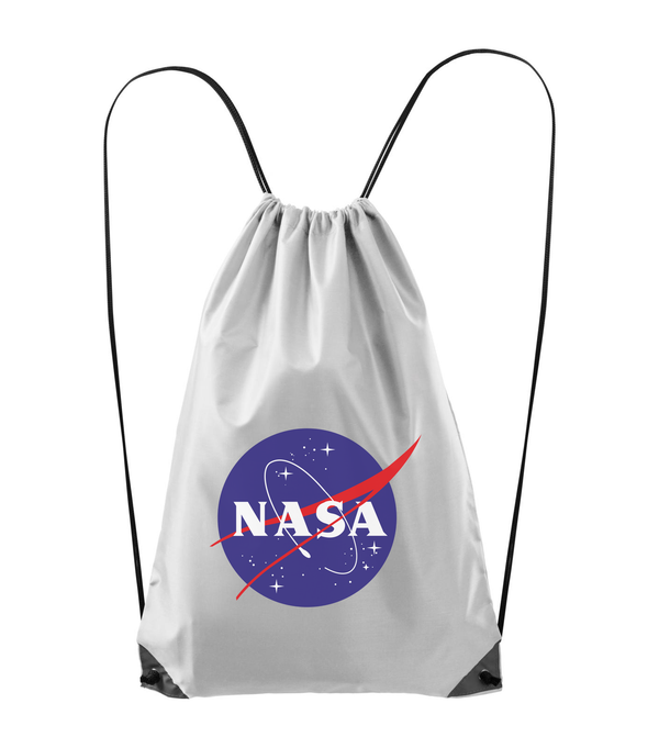 NASA logo 2 - Hátizsák fehér