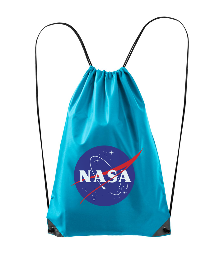 NASA logo 2 - Hátizsák türkiz