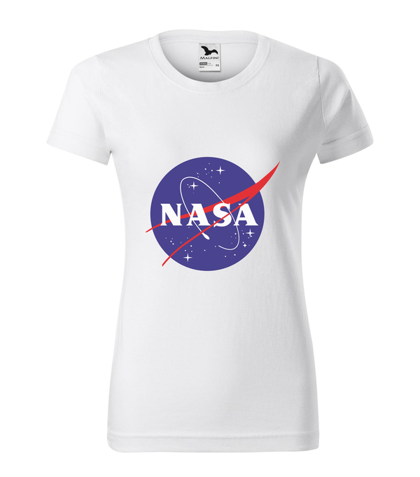NASA logo 2 - Női póló fehér