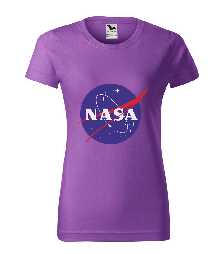 NASA logo 2 - Női póló lila