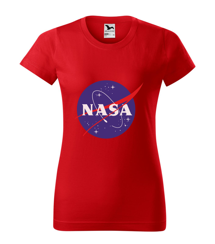 NASA logo 2 - Női póló piros
