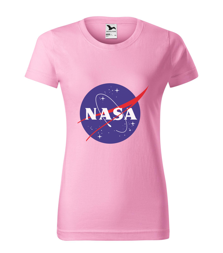 NASA logo 2 - Női póló rózsaszín