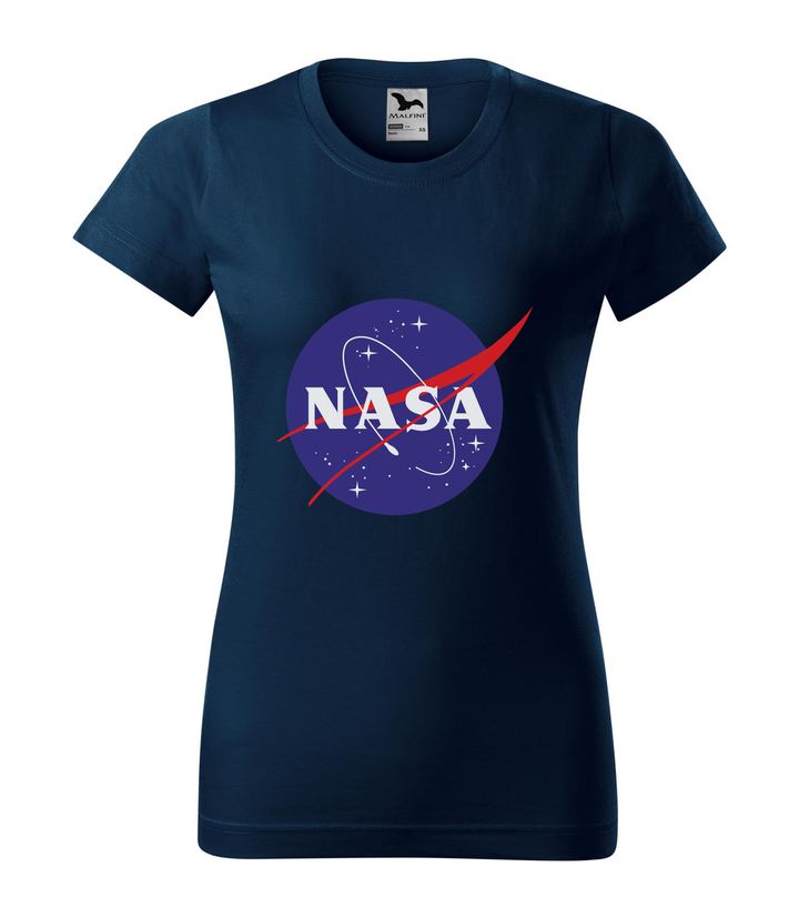 NASA logo 2 - Női póló tengerészkék